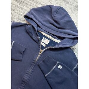 Champion Todd Snyder Hoodie Mens Large (M) Navy Blue Full Zip Contrast Stitching